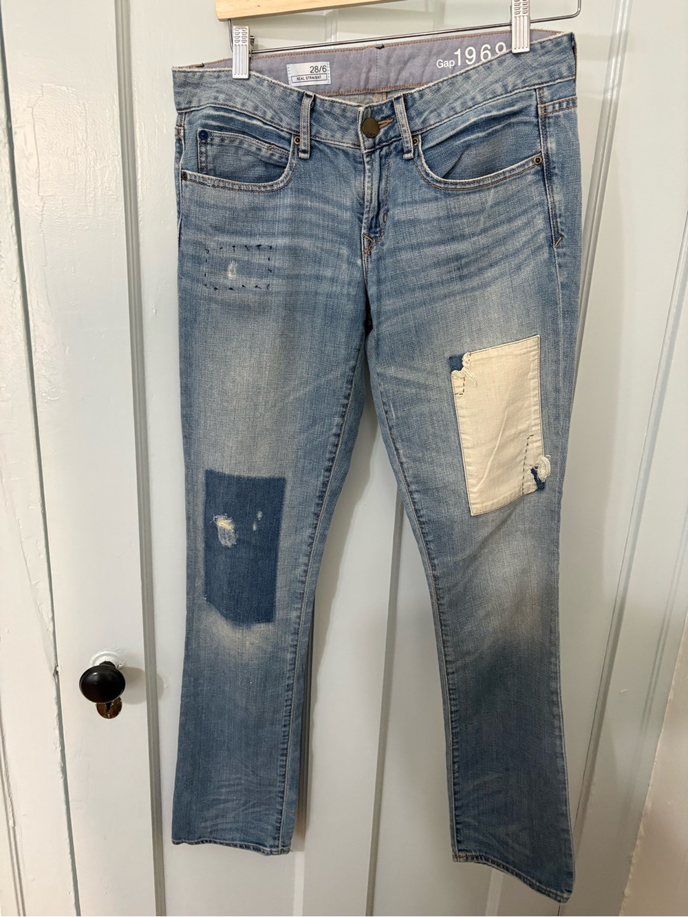 Gap 1969 patchwork jeans